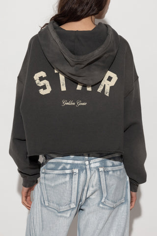 Golden Goose GREY Short 'Oversize' sweatshirt 4