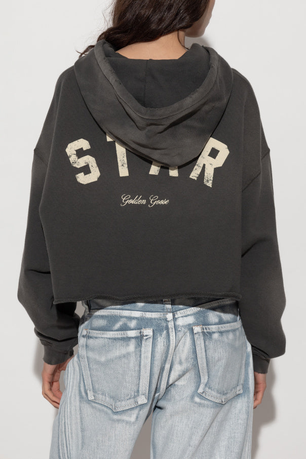 Golden Goose GREY Short 'Oversize' sweatshirt 4