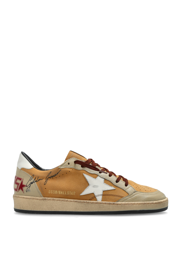 Golden Goose BROWN ‘Ball Star’ sports shoes 1