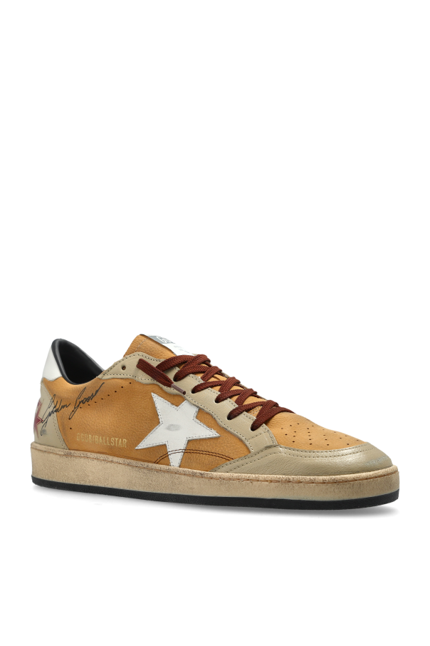 Golden Goose BROWN ‘Ball Star’ sports shoes 4