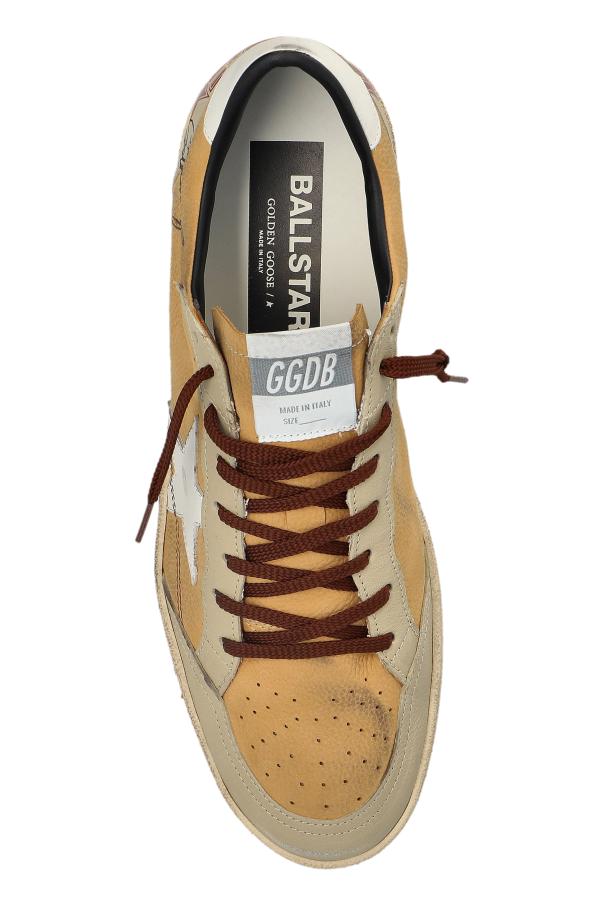 Golden Goose BROWN ‘Ball Star’ sports shoes 6