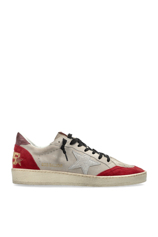 Golden Goose RED ‘Ball Star’ sports shoes 1