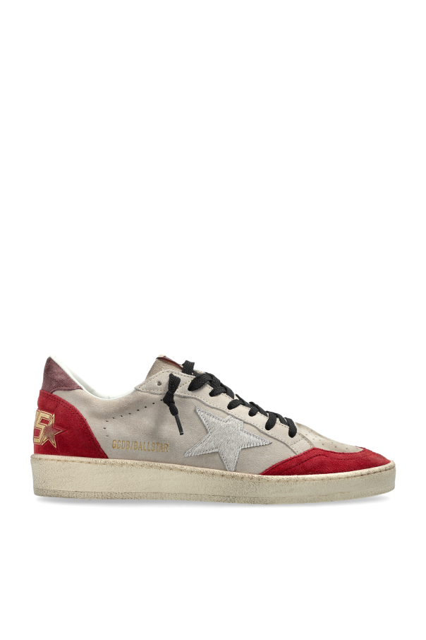 Golden Goose RED ‘Ball Star’ sports shoes 1
