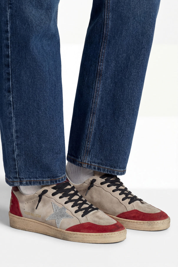 Golden Goose RED ‘Ball Star’ sports shoes 2