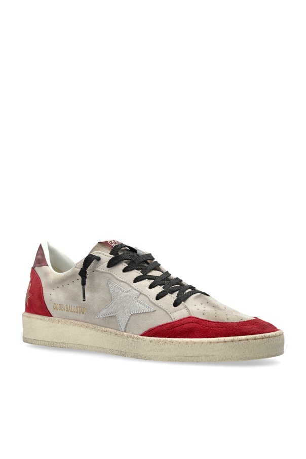 Golden Goose RED ‘Ball Star’ sports shoes 4