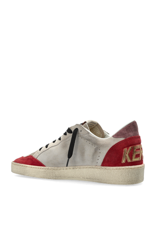Golden Goose RED ‘Ball Star’ sports shoes 5