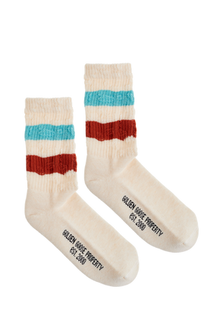 Golden Goose cream Cotton socks 2