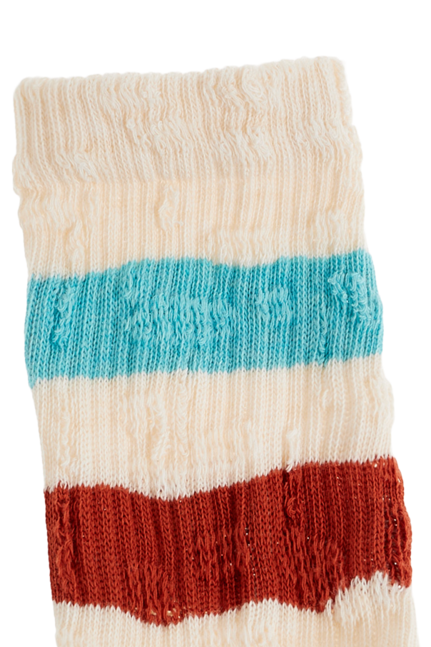 Golden Goose cream Cotton socks 3