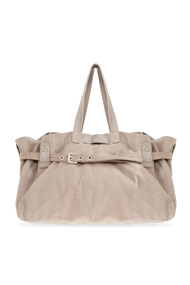 Golden Goose GREY Cotton 'Shopper' bag 1