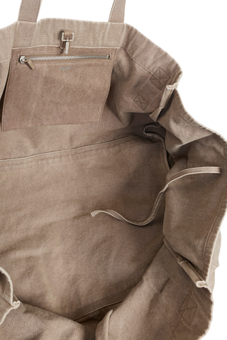 Golden Goose GREY Cotton 'Shopper' bag 5