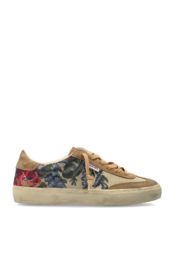 Golden Goose beige ‘Soul Star’ sports shoes 1