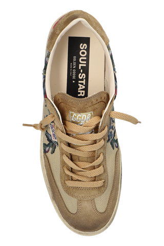 Golden Goose beige ‘Soul Star’ sports shoes 6