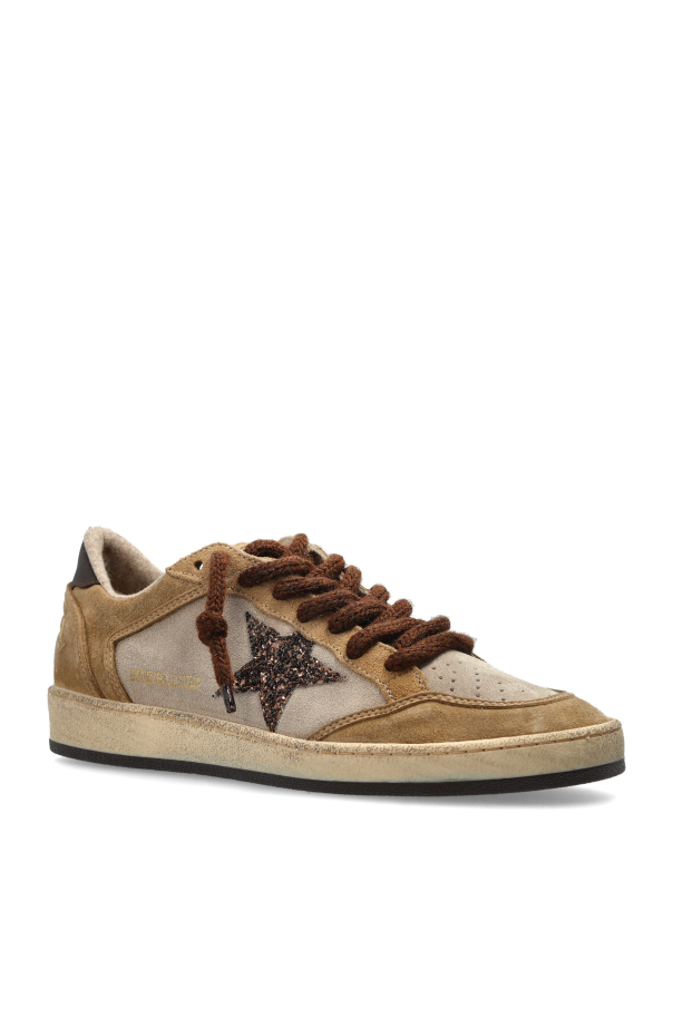 Golden Goose BROWN ‘Ballstar Double Quarter’ sports shoes 4