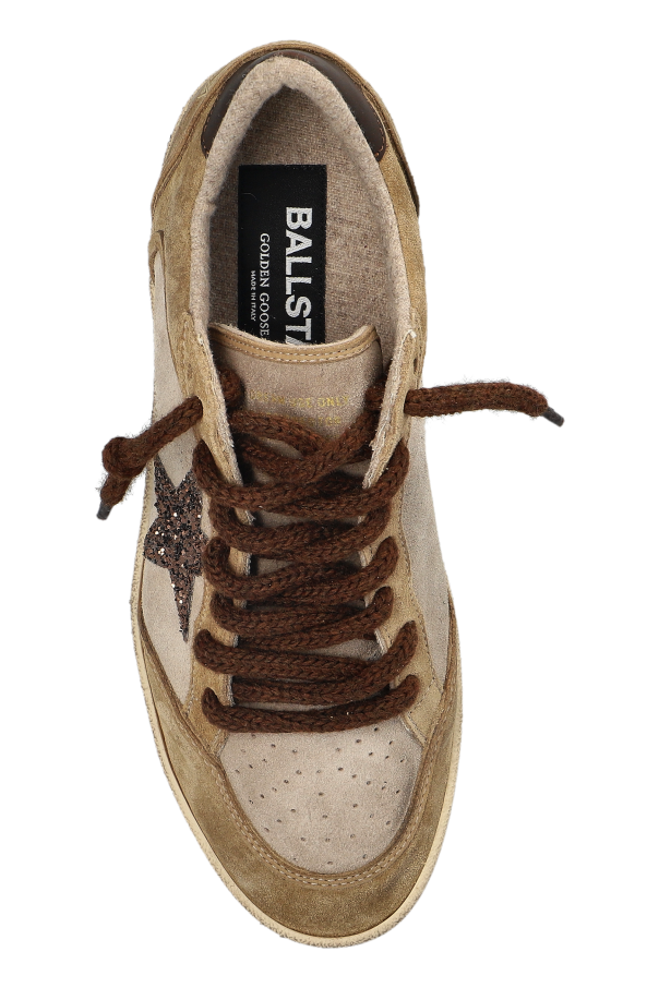 Golden Goose BROWN ‘Ballstar Double Quarter’ sports shoes 6