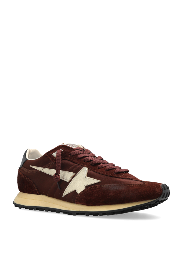 Golden Goose BROWN ‘Running Marathon M77’ sports shoes 4