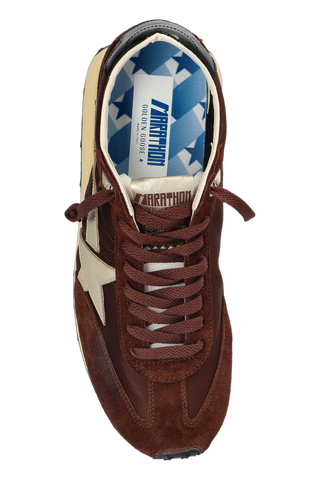 Golden Goose BROWN ‘Running Marathon M77’ sports shoes 6