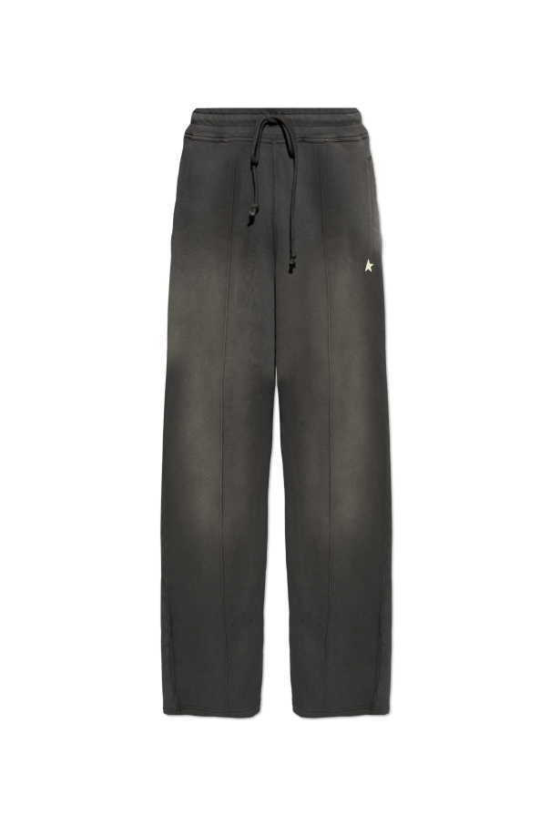 Golden Goose GREY Wide-leg sweatpants 1