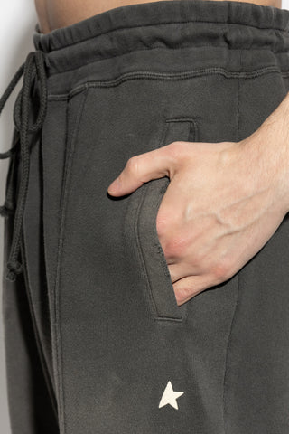 Golden Goose GREY Wide-leg sweatpants 5