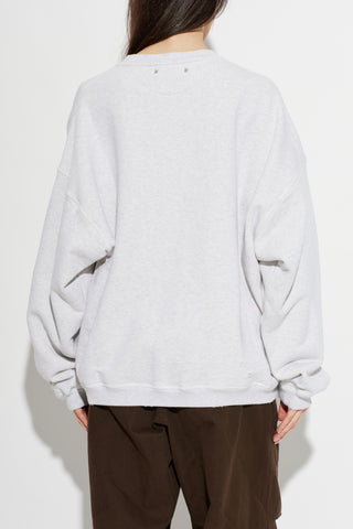 Golden Goose GREY Sweatshirt with embroidered logo 5