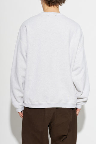 Golden Goose GREY Sweatshirt with embroidered logo 7