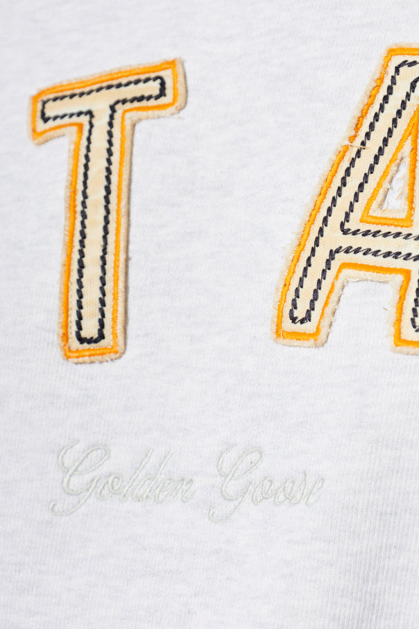Golden Goose GREY Sweatshirt with embroidered logo 8