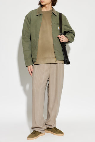 Golden Goose GREEN Sweatshirt with a vintage effect 2