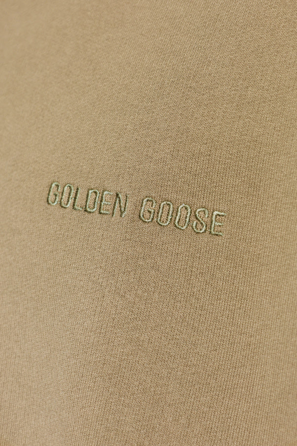 Golden Goose GREEN Sweatshirt with a vintage effect 5