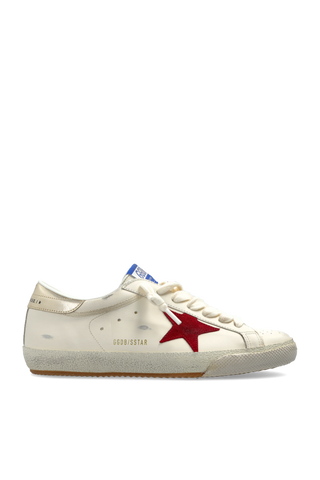 Golden Goose cream "Super Star Bike With Folded Lini" sports shoes 1