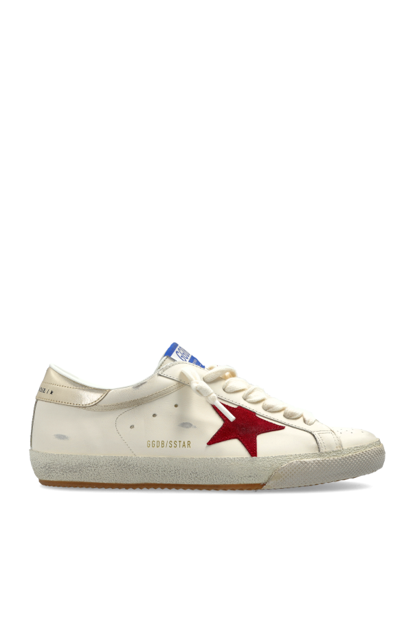 Golden Goose cream "Super Star Bike With Folded Lini" sports shoes 1