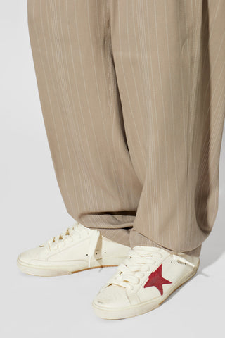 Golden Goose cream "Super Star Bike With Folded Lini" sports shoes 2