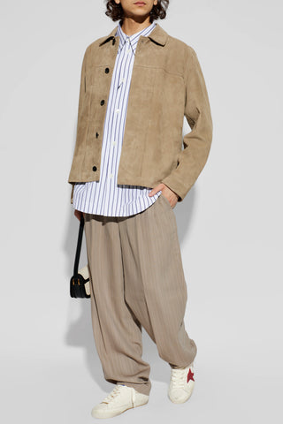 Golden Goose cream "Super Star Bike With Folded Lini" sports shoes 3