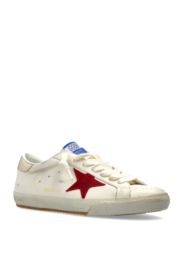 Golden Goose cream "Super Star Bike With Folded Lini" sports shoes 4