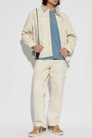 Golden Goose beige "Soul Star" sports shoes 3