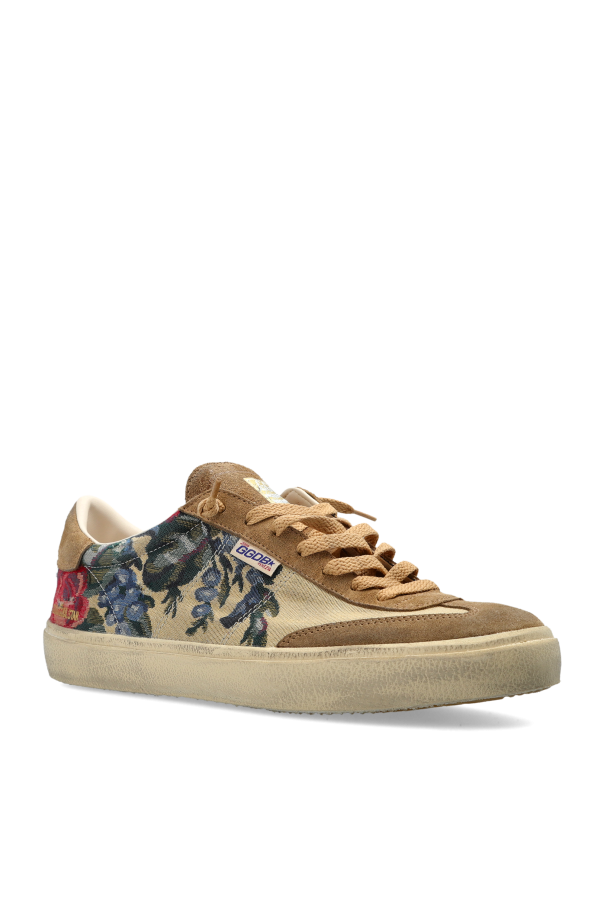 Golden Goose beige "Soul Star" sports shoes 4