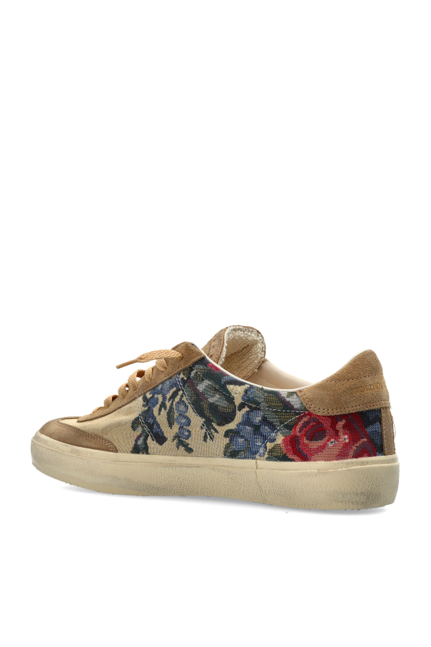 Golden Goose beige "Soul Star" sports shoes 5