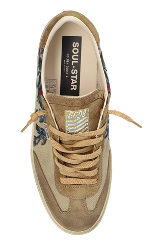Golden Goose beige "Soul Star" sports shoes 6