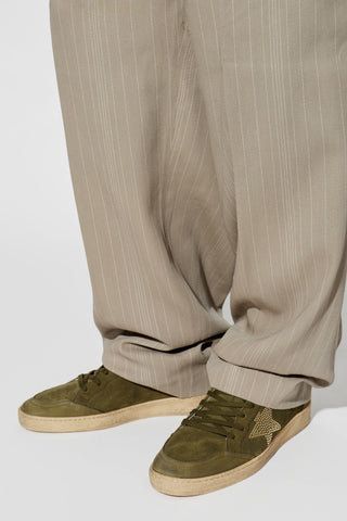 Golden Goose GREEN Ballstar With Studded Star sports shoes 2