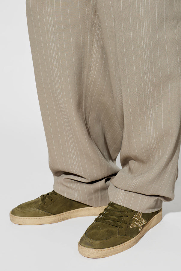 Golden Goose GREEN Ballstar With Studded Star sports shoes 2