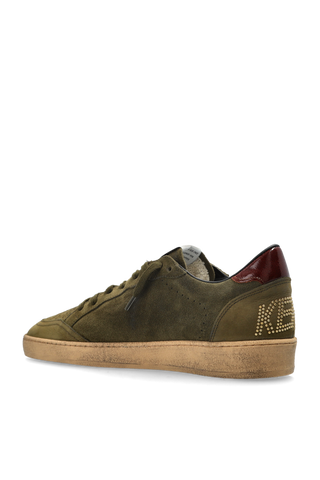 Golden Goose GREEN Ballstar With Studded Star sports shoes 5