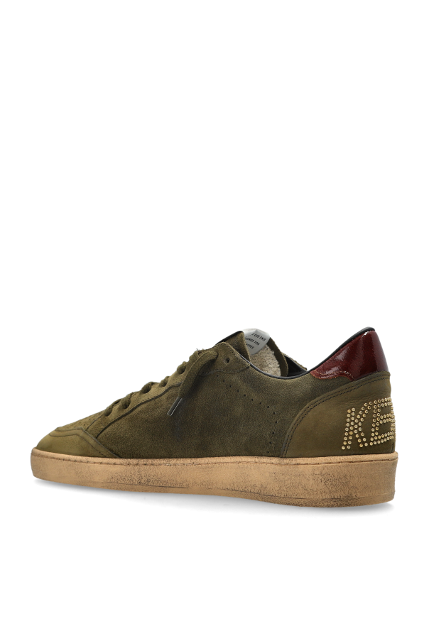 Golden Goose GREEN Ballstar With Studded Star sports shoes 5