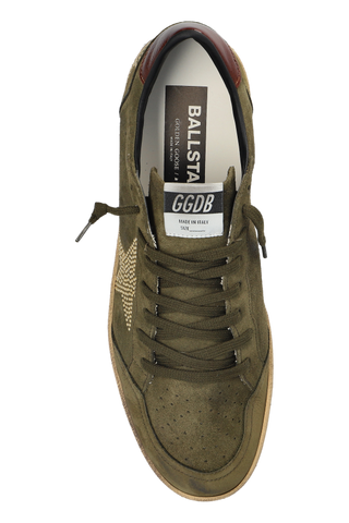 Golden Goose GREEN Ballstar With Studded Star sports shoes 6