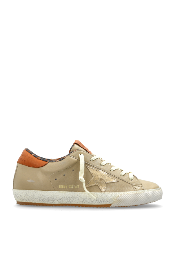Golden Goose beige "Super Star Bike With Folded Lin" sports shoes 1