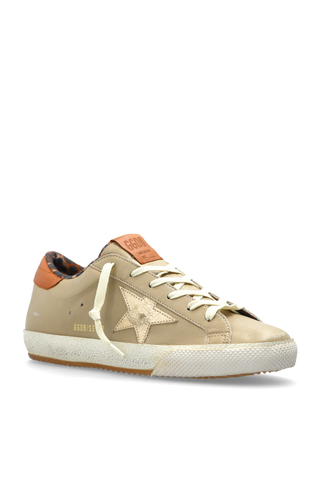 Golden Goose beige "Super Star Bike With Folded Lin" sports shoes 4