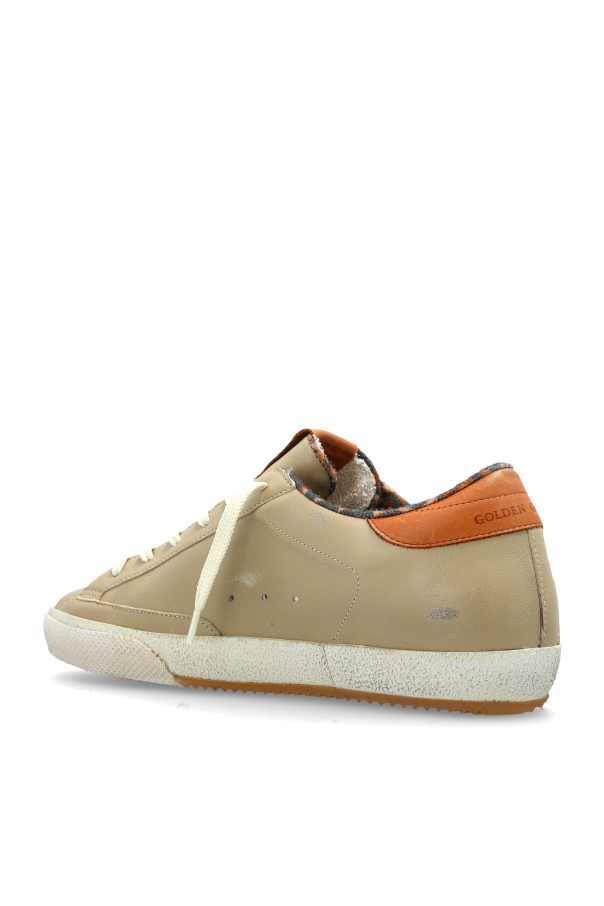 Golden Goose beige "Super Star Bike With Folded Lin" sports shoes 5