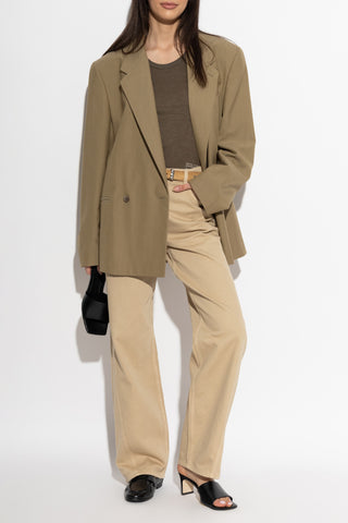 Golden Goose BROWN Linen camisole 2