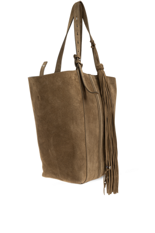 Golden Goose BROWN Suede shopper bag 4
