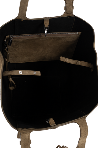 Golden Goose BROWN Suede shopper bag 5
