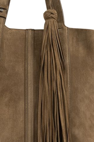 Golden Goose BROWN Suede shopper bag 6
