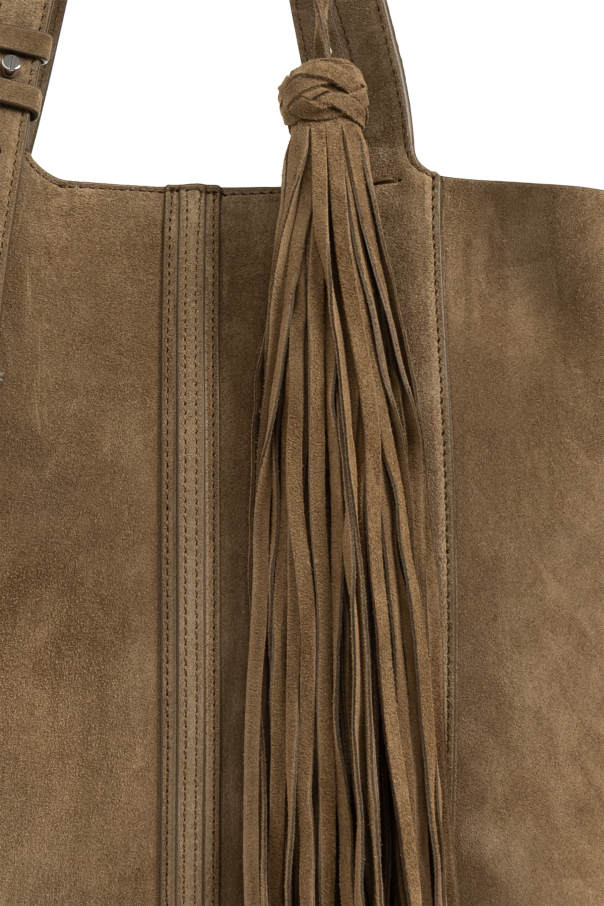 Golden Goose BROWN Suede shopper bag 6