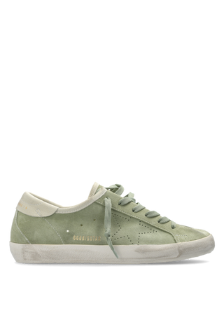Golden Goose GREEN ‘Super-Star’ sports shoes 1